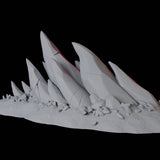 Hellscape Terrain Piece B Miniature for Dungeons and Dragons, Pathfinder or other TTRPGs