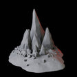 Hellscape Terrain Piece B Miniature for Dungeons and Dragons, Pathfinder or other TTRPGs