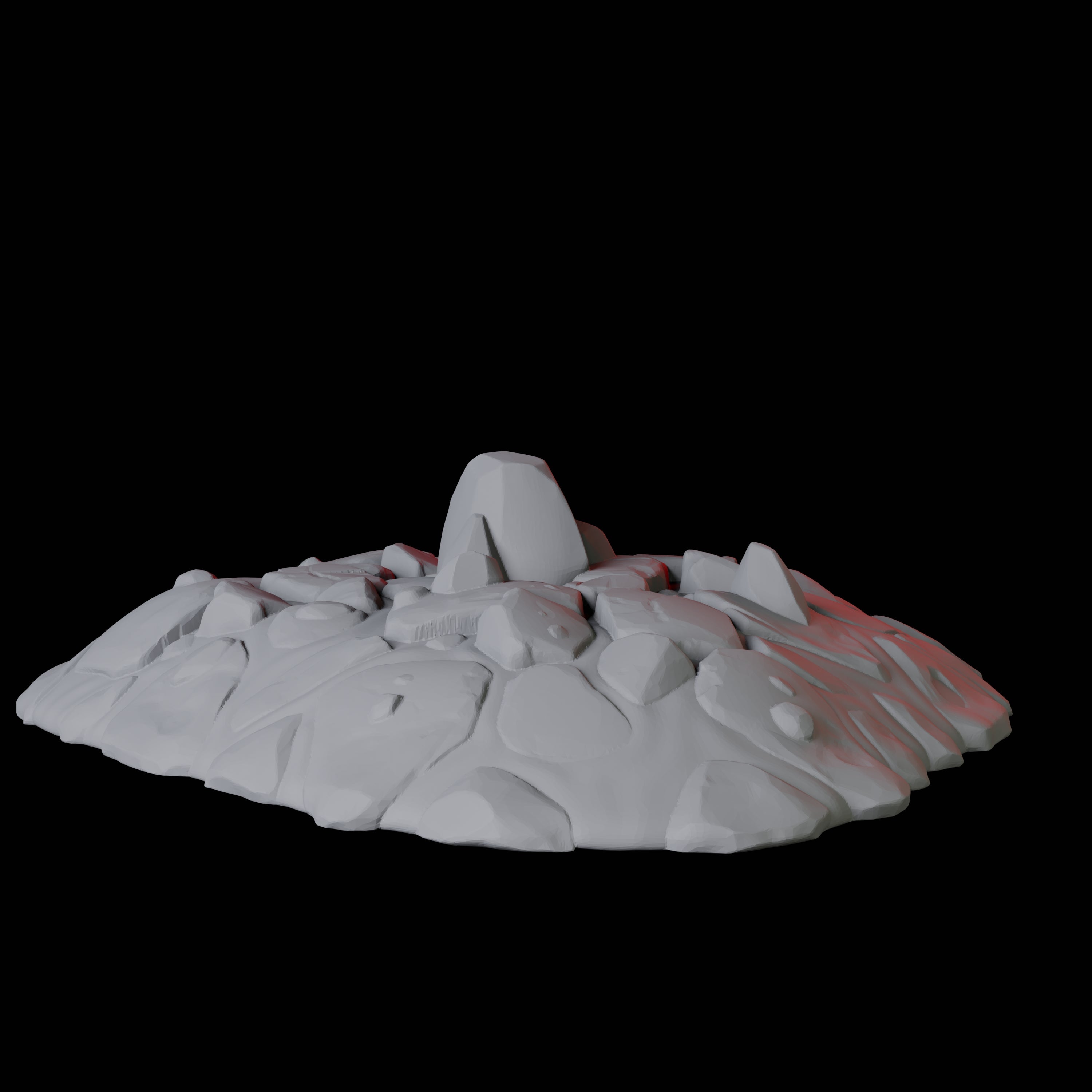 Hellscape Terrain Piece C Miniature for Dungeons and Dragons, Pathfinder or other TTRPGs