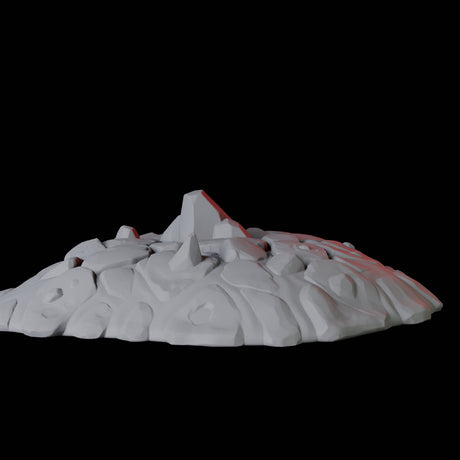 Hellscape Terrain Piece C Miniature for Dungeons and Dragons, Pathfinder or other TTRPGs