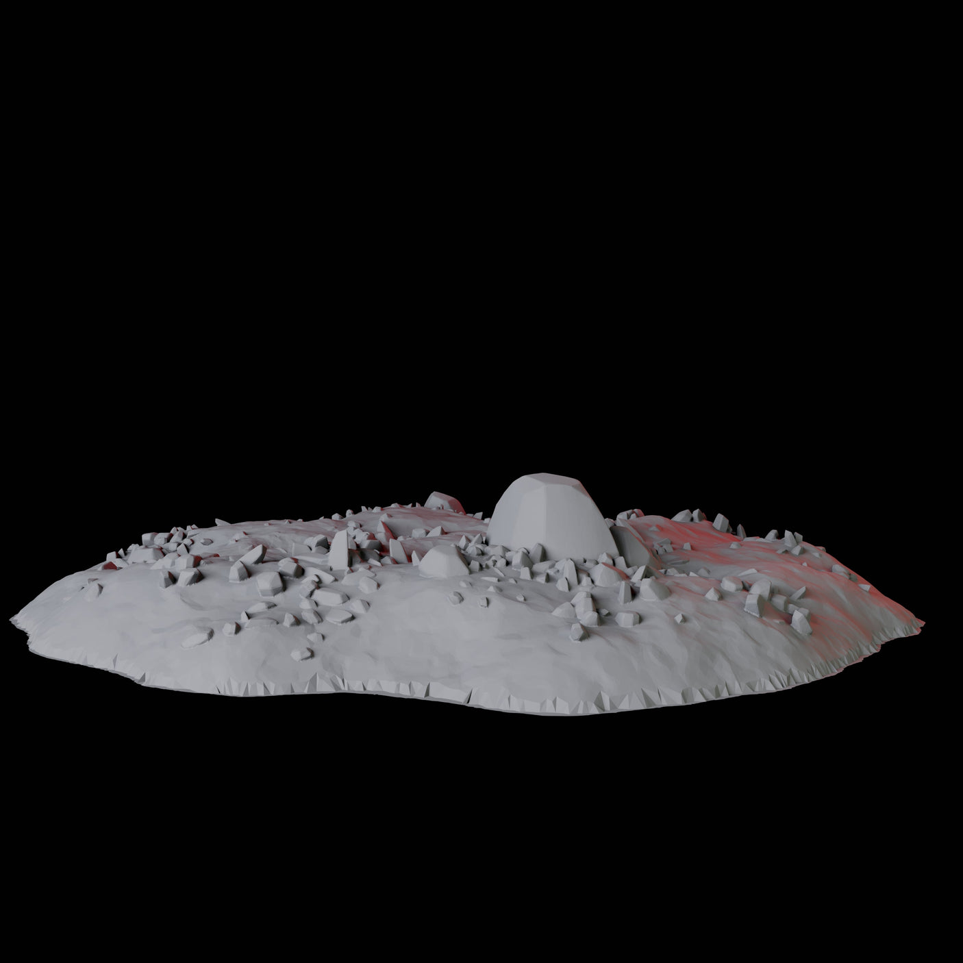 Hellscape Terrain Piece D Miniature for Dungeons and Dragons, Pathfinder or other TTRPGs