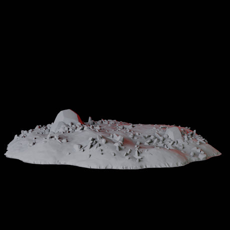 Hellscape Terrain Piece D Miniature for Dungeons and Dragons, Pathfinder or other TTRPGs