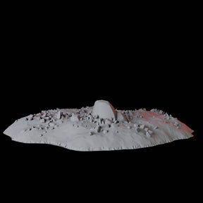 Hellscape Terrain Piece D Miniature for Dungeons and Dragons, Pathfinder or other TTRPGs