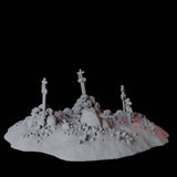 Hellscape Terrain Piece E Miniature for Dungeons and Dragons, Pathfinder or other TTRPGs