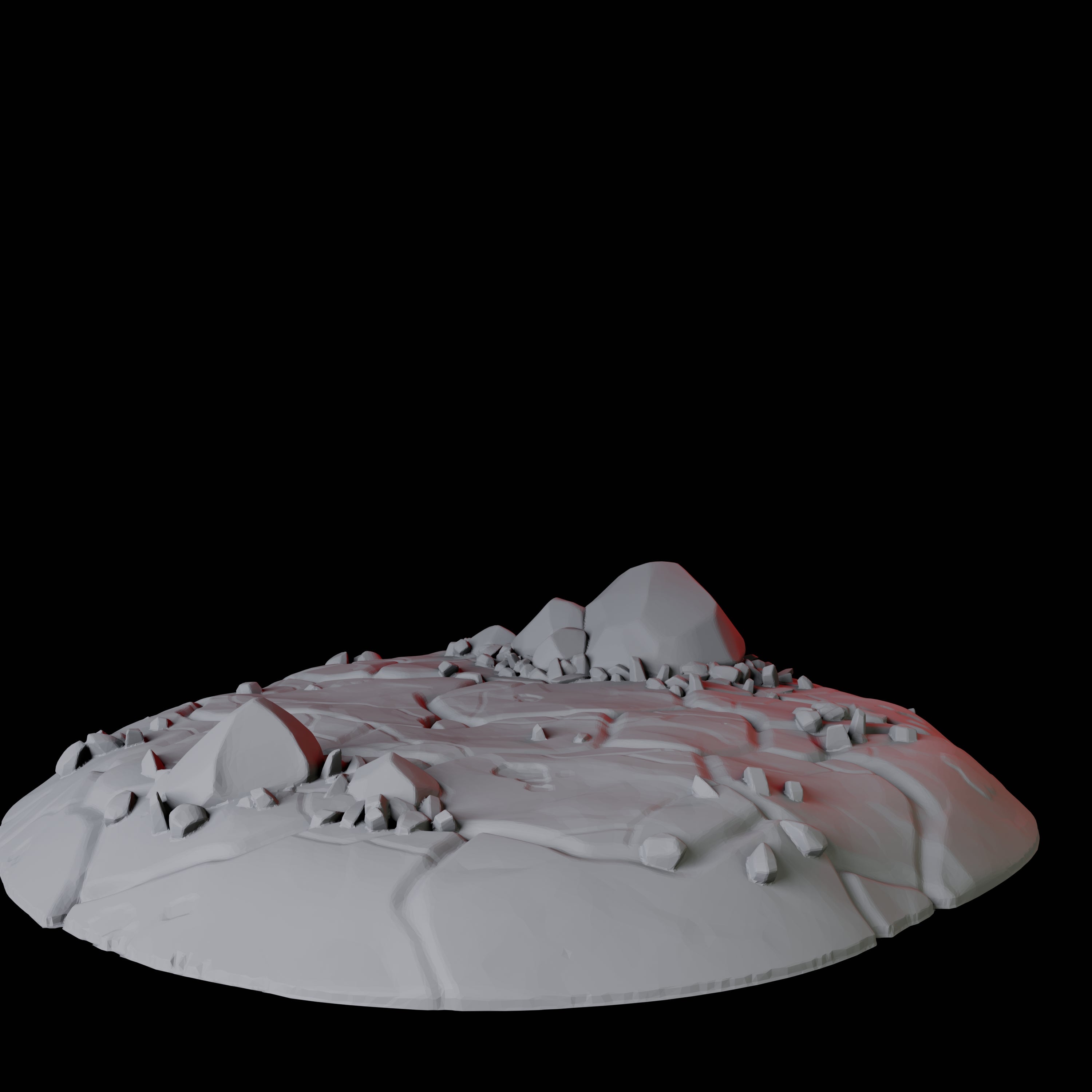 Hellscape Terrain Piece F Miniature for Dungeons and Dragons, Pathfinder or other TTRPGs