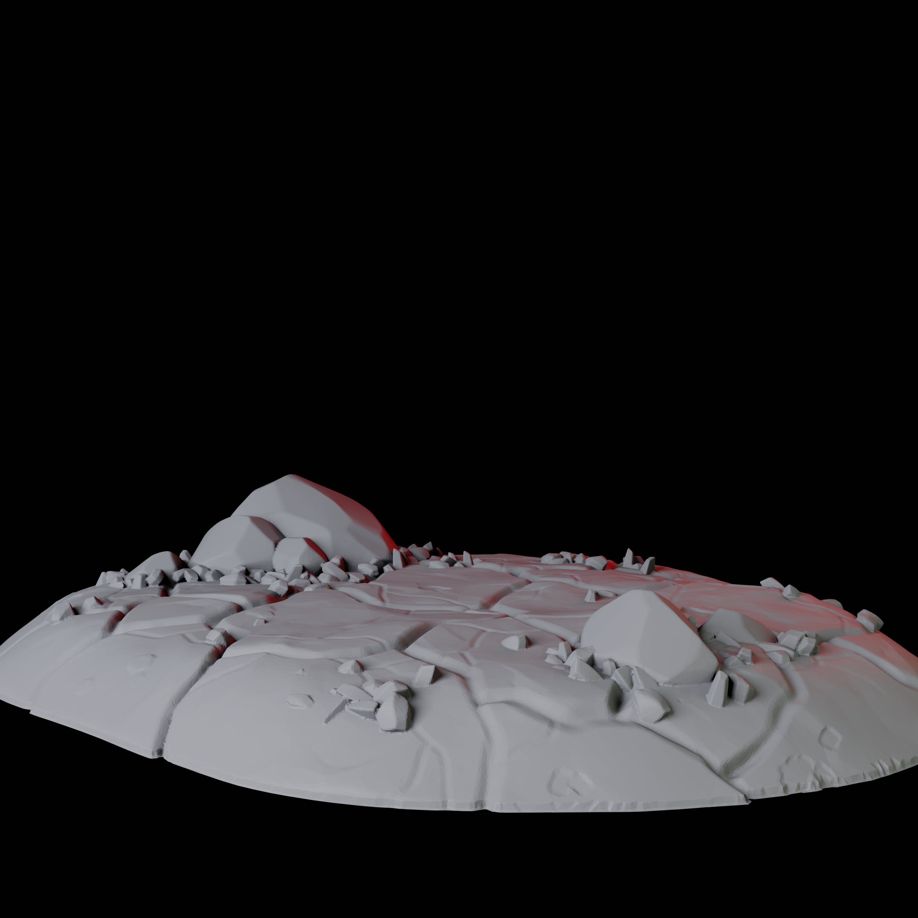 Hellscape Terrain Piece F Miniature for Dungeons and Dragons, Pathfinder or other TTRPGs