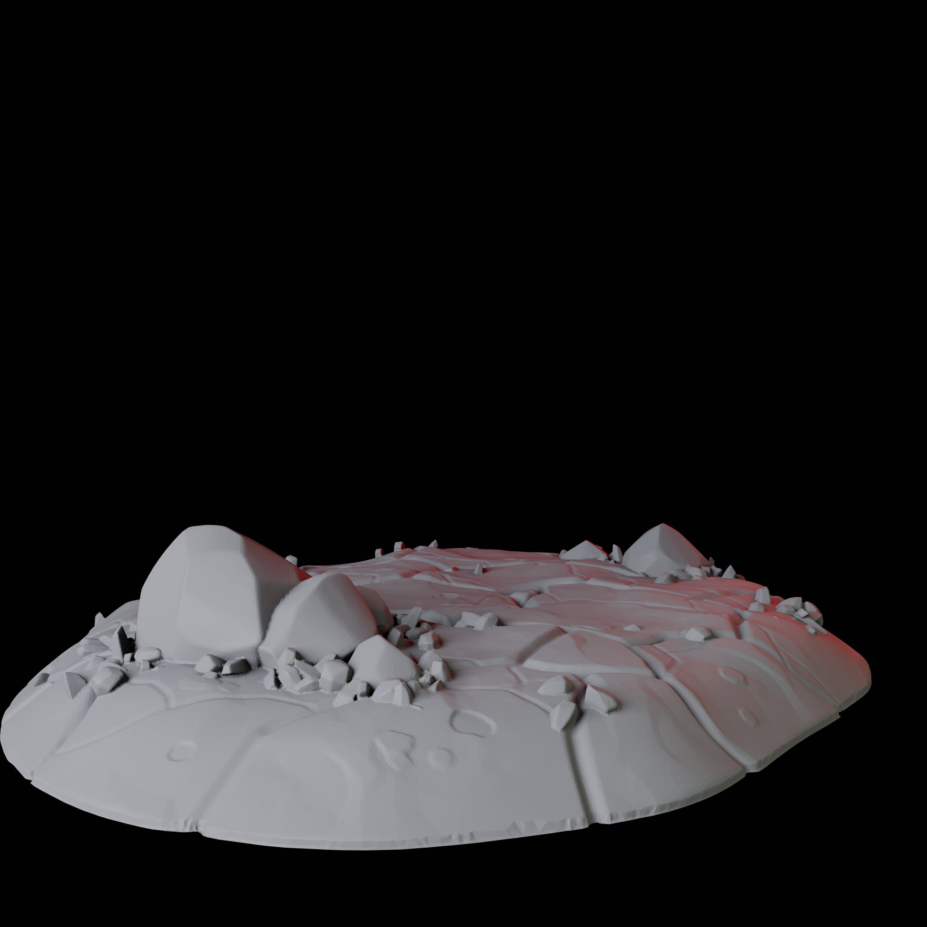 Hellscape Terrain Piece F Miniature for Dungeons and Dragons, Pathfinder or other TTRPGs