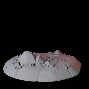 Hellscape Terrain Piece F Miniature for Dungeons and Dragons, Pathfinder or other TTRPGs