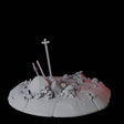 Hellscape Terrain Piece G Miniature for Dungeons and Dragons, Pathfinder or other TTRPGs