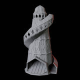 Helter Skelter Dice Tower Miniature for Dungeons and Dragons, Pathfinder or other TTRPGs