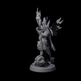 Herald Human Cleric Miniature for Dungeons and Dragons, Pathfinder or other TTRPGs