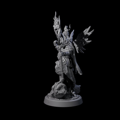 Herald Human Cleric Miniature for Dungeons and Dragons, Pathfinder or other TTRPGs