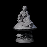 Herbalist Halfling Miniature for Dungeons and Dragons, Pathfinder or other TTRPGs