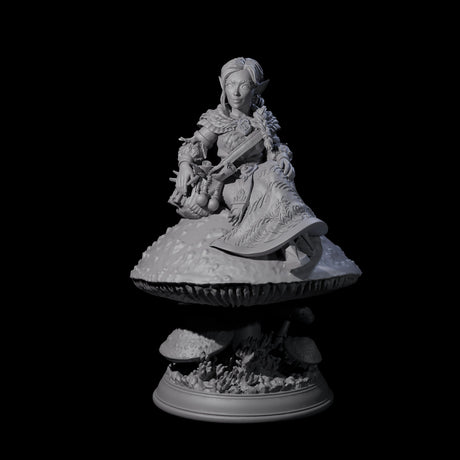 Herbalist Halfling Miniature for Dungeons and Dragons, Pathfinder or other TTRPGs