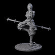 Herklia - Poised Calm Monk Miniature for Dungeons and Dragons, Pathfinder or other TTRPGs