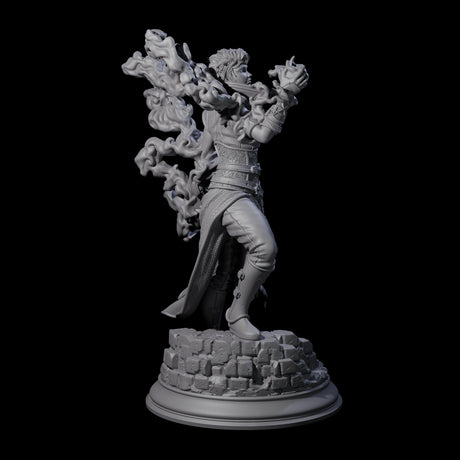 Hexblade Elf Sorcerer Miniature for Dungeons and Dragons, Pathfinder or other TTRPGs