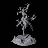 Hideous Demonic Cavalry C Miniature for Dungeons and Dragons, Pathfinder or other TTRPGs