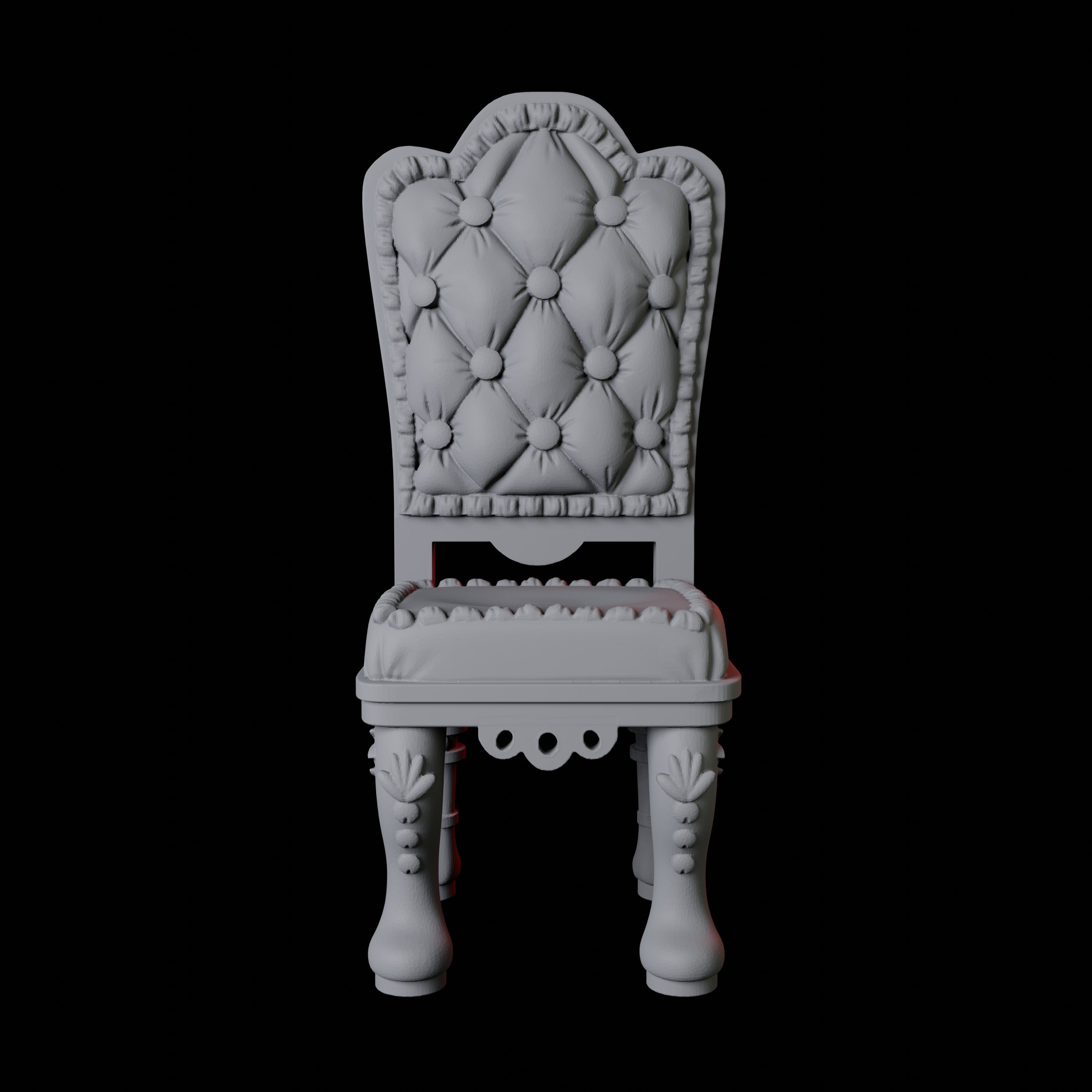 High Backed Chair Miniature for Dungeons and Dragons