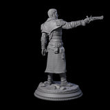 High Ranking Gunslinger Miniature for Dungeons and Dragons, Pathfinder or other TTRPGs