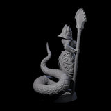 Hissing Corrupted Tabaxi Miniature for Dungeons and Dragons, Pathfinder or other TTRPGs