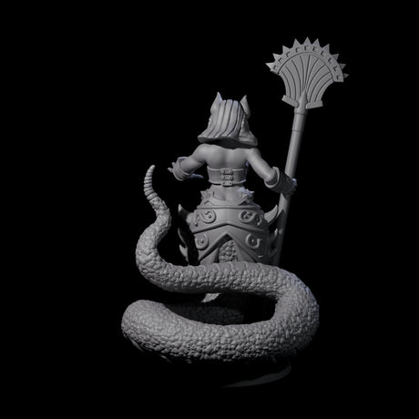Hissing Corrupted Tabaxi Miniature for Dungeons and Dragons, Pathfinder or other TTRPGs