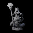 Hissing Corrupted Tabaxi Miniature for Dungeons and Dragons, Pathfinder or other TTRPGs
