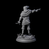 Hissing Cultist A Miniature for Dungeons and Dragons, Pathfinder or other TTRPGs