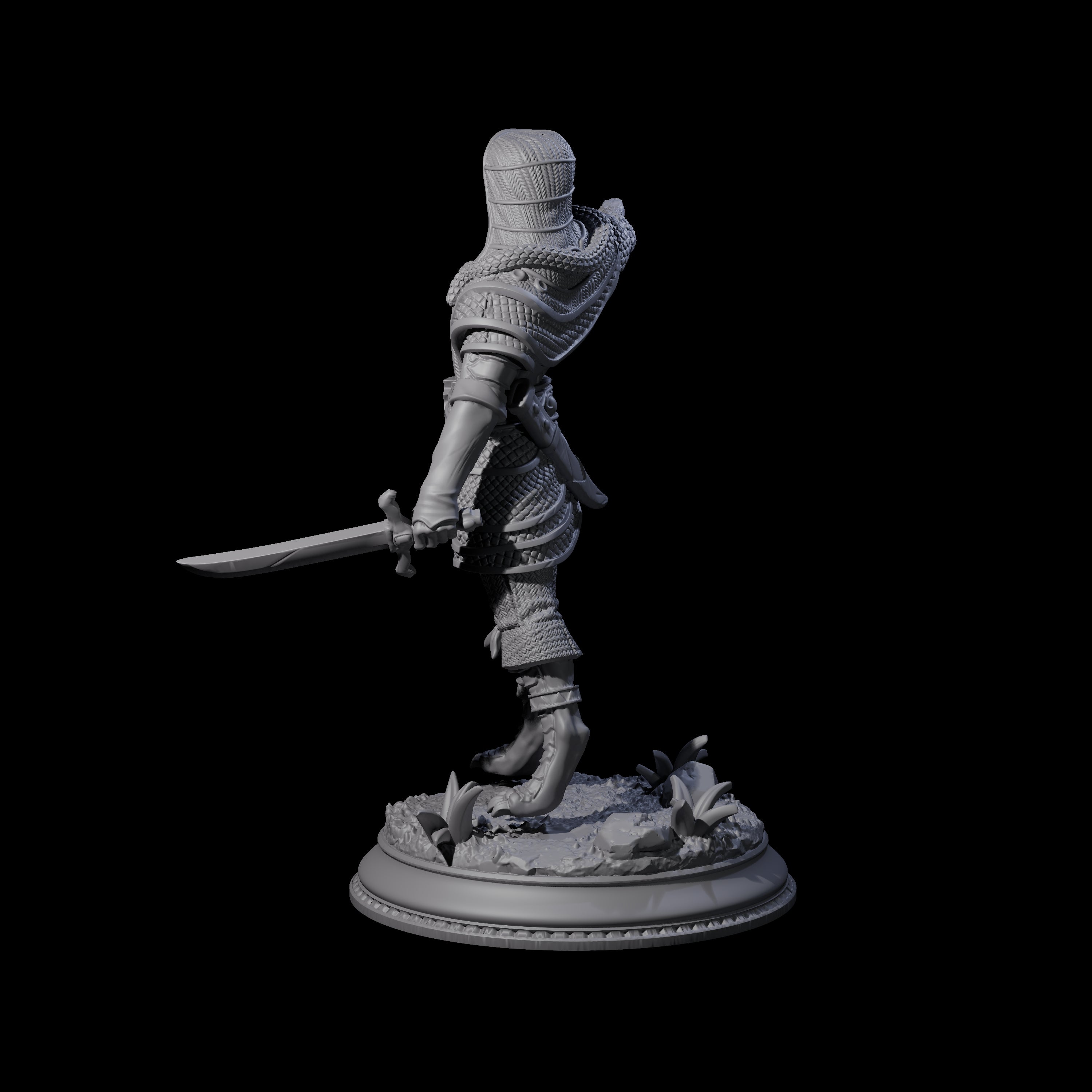 Hissing Cultist A Miniature for Dungeons and Dragons, Pathfinder or other TTRPGs