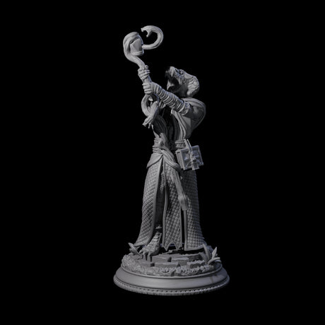 Hissing Cultist B Miniature for Dungeons and Dragons, Pathfinder or other TTRPGs