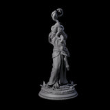 Hissing Cultist B Miniature for Dungeons and Dragons, Pathfinder or other TTRPGs
