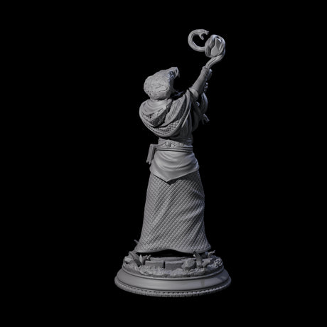 Hissing Cultist B Miniature for Dungeons and Dragons, Pathfinder or other TTRPGs