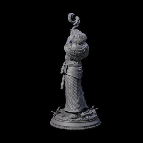 Hissing Cultist B Miniature for Dungeons and Dragons, Pathfinder or other TTRPGs