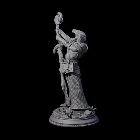 Hissing Cultist B Miniature for Dungeons and Dragons, Pathfinder or other TTRPGs