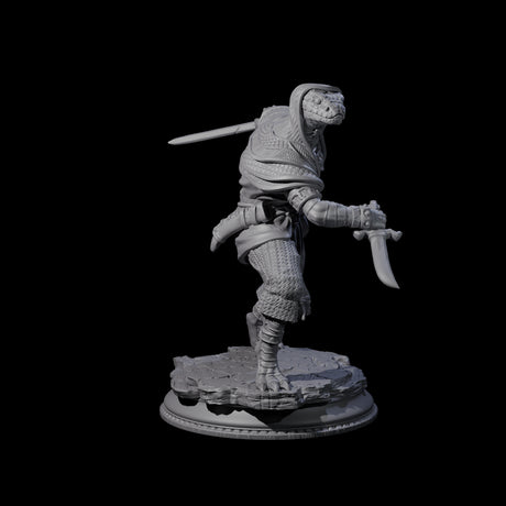 Hissing Cultist C Miniature for Dungeons and Dragons, Pathfinder or other TTRPGs