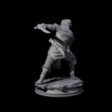 Hissing Cultist C Miniature for Dungeons and Dragons, Pathfinder or other TTRPGs