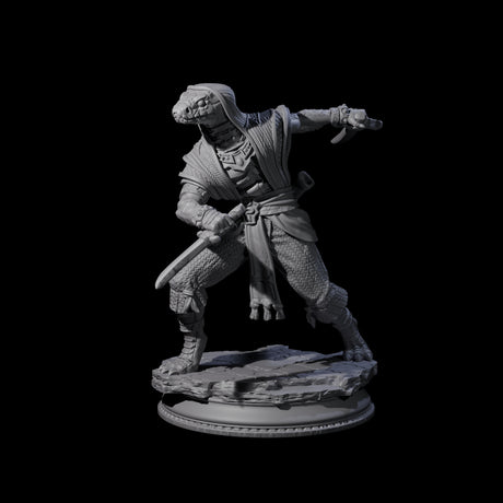 Hissing Cultist C Miniature for Dungeons and Dragons, Pathfinder or other TTRPGs