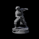 Hissing Cultist C Miniature for Dungeons and Dragons, Pathfinder or other TTRPGs