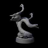 Hissing Flying Snake A Miniature for Dungeons and Dragons, Pathfinder or other TTRPGs