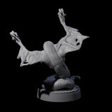 Hissing Flying Snake A Miniature for Dungeons and Dragons, Pathfinder or other TTRPGs