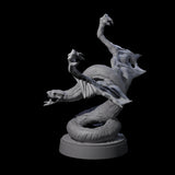 Hissing Flying Snake A Miniature for Dungeons and Dragons, Pathfinder or other TTRPGs