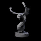 Hissing Flying Snake B Miniature for Dungeons and Dragons, Pathfinder or other TTRPGs