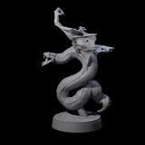 Hissing Flying Snake B Miniature for Dungeons and Dragons, Pathfinder or other TTRPGs