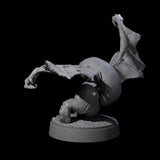 Hissing Flying Snake C Miniature for Dungeons and Dragons, Pathfinder or other TTRPGs