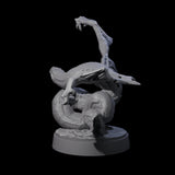 Hissing Flying Snake C Miniature for Dungeons and Dragons, Pathfinder or other TTRPGs