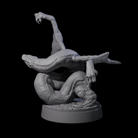 Hissing Flying Snake C Miniature for Dungeons and Dragons, Pathfinder or other TTRPGs