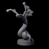 Hissing Flying Snake D Miniature for Dungeons and Dragons, Pathfinder or other TTRPGs