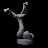 Hissing Flying Snake D Miniature for Dungeons and Dragons, Pathfinder or other TTRPGs