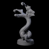 Hissing Flying Snake D Miniature for Dungeons and Dragons, Pathfinder or other TTRPGs