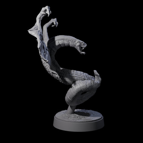 Hissing Flying Snake E Miniature for Dungeons and Dragons, Pathfinder or other TTRPGs