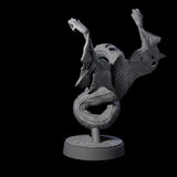 Hissing Flying Snake E Miniature for Dungeons and Dragons, Pathfinder or other TTRPGs
